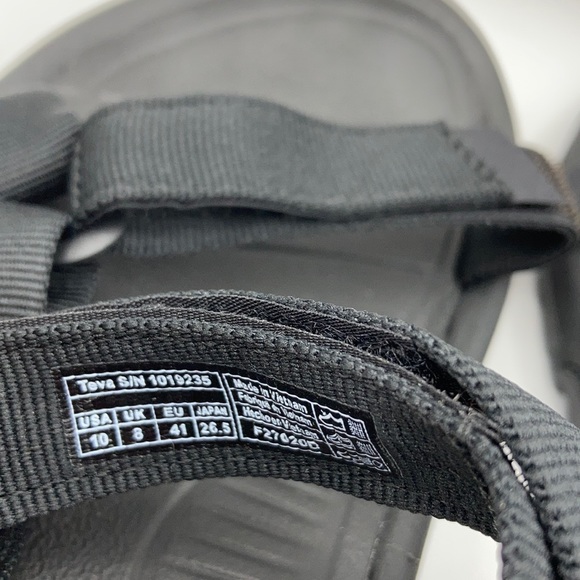 Teva Hurricane XLT2 Black Hiking Sandals - Picture 5 of 7